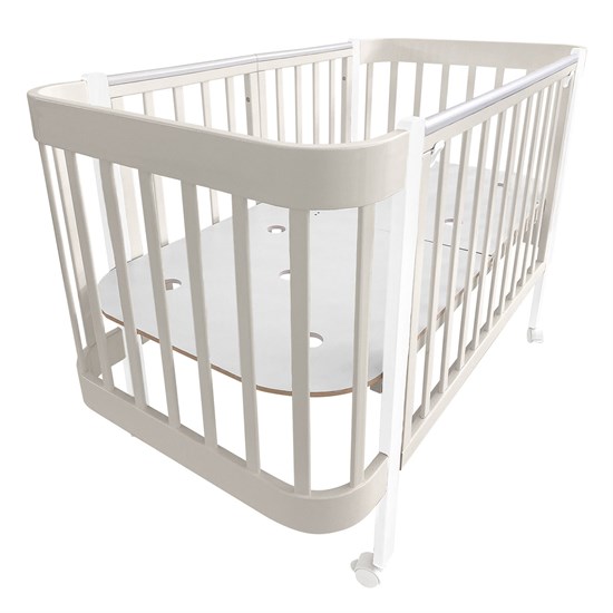 INDIGO Кровать Italiano Baby продольный маятник на колеса - фото 48060