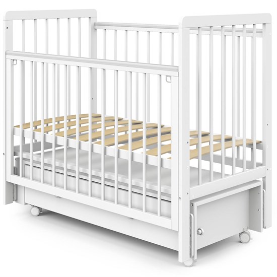 INDIGO Кровать Vista маятник на колесах, ящик