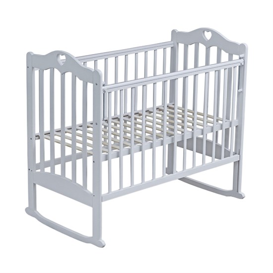 МОЙ МАЛЫШ Кровать детская Мой малыш 5 колесо-качалка, автостенка - фото 48089