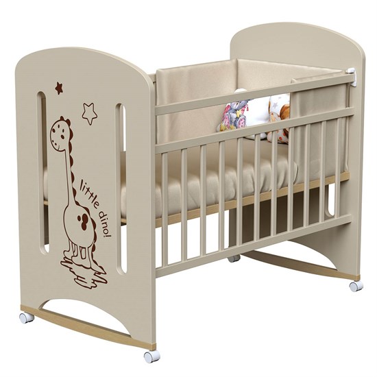 ВДК Кровать DINO колесо-качалка - фото 48107