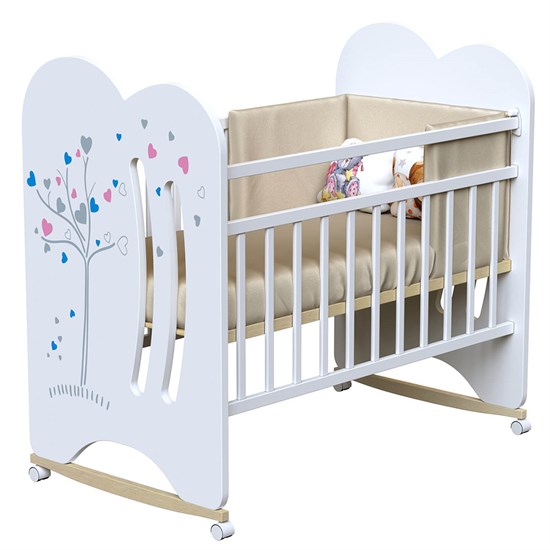 ВДК Кровать WIND TREE колесо-качалка