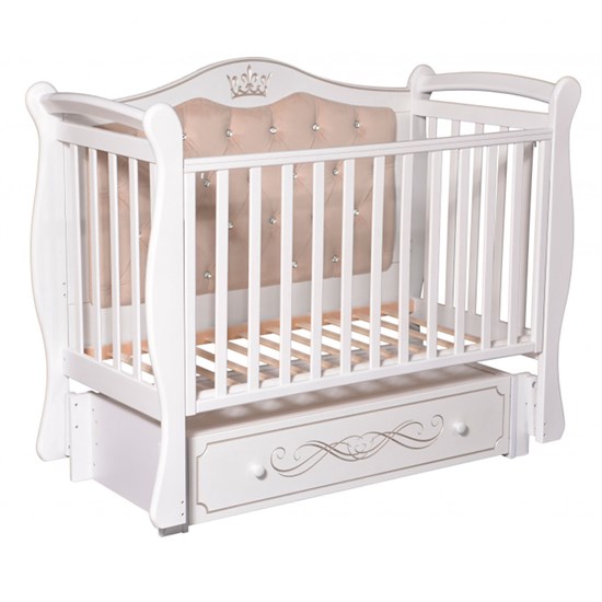 АНТЕЛ Кровать JULIA-111 с мягкой вставкой, маятник