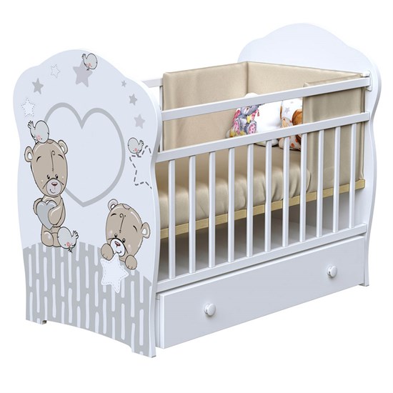 ВДК Кровать FOREVER FRIENDS маятник, ящик