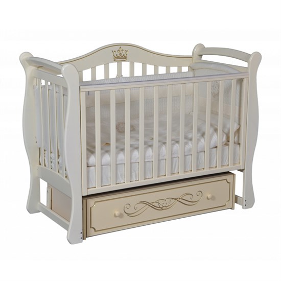 АНТЕЛ Кровать JULIA-11 маятник, ящик - фото 48206