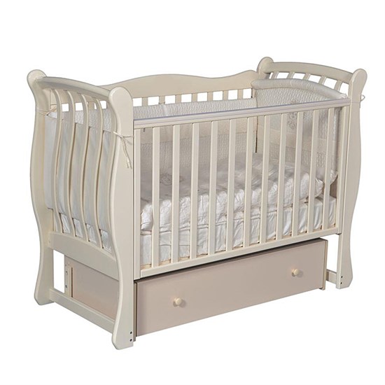 АНТЕЛ Кровать LUIZA-3 маятник, ящик - фото 48224