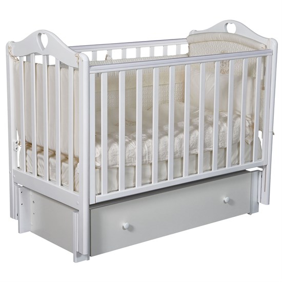 АНТЕЛ Кровать КАРОЛИНА-4/6 маятник, ящик - фото 48240