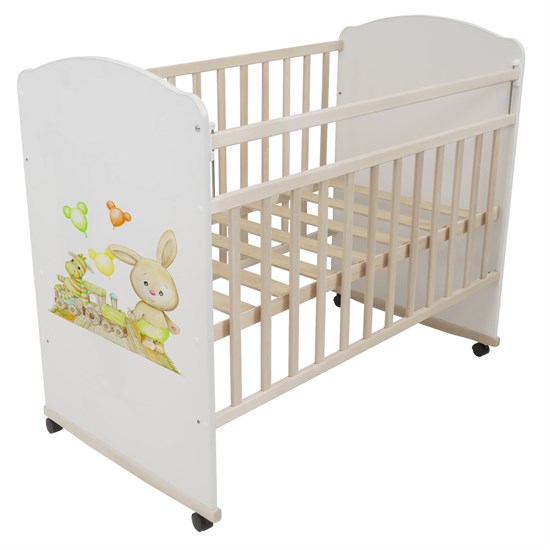 INDIGO Кровать MY DREAM колесо-качалка - фото 48261