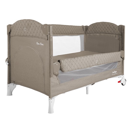INDIGO Кровать-манеж BON-BON (2 уровня) - фото 48435