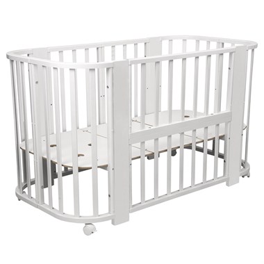 INDIGO Кровать Baby Line 5 в 1 с поперечным маятником