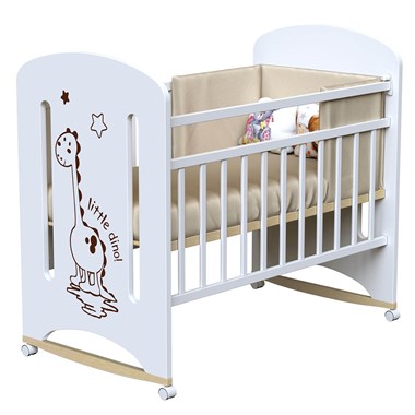 ВДК Кровать DINO колесо-качалка