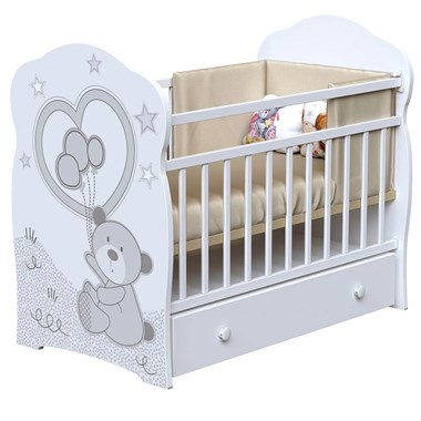 ВДК Кровать ТOBY маятник, ящик