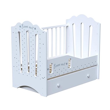 ВДК Кровать BONNE маятник, ящик, борт