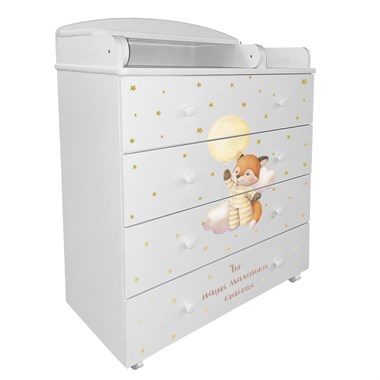 INDIGO Комод My Sleepy 800/4 ЛДСП