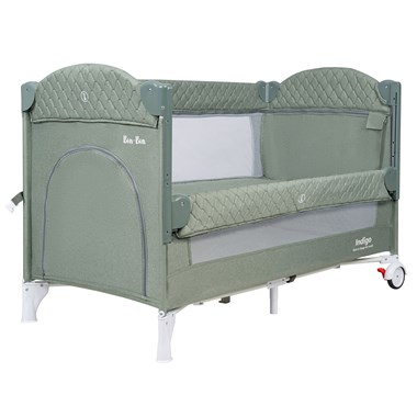 INDIGO Кровать-манеж BON-BON (2 уровня)